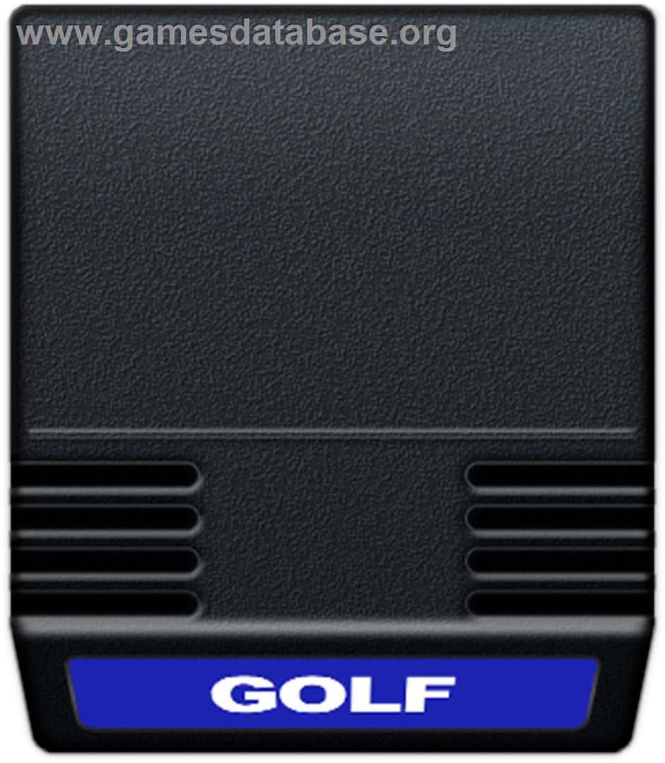 PGA Golf - Mattel Intellivision - Artwork - Cartridge