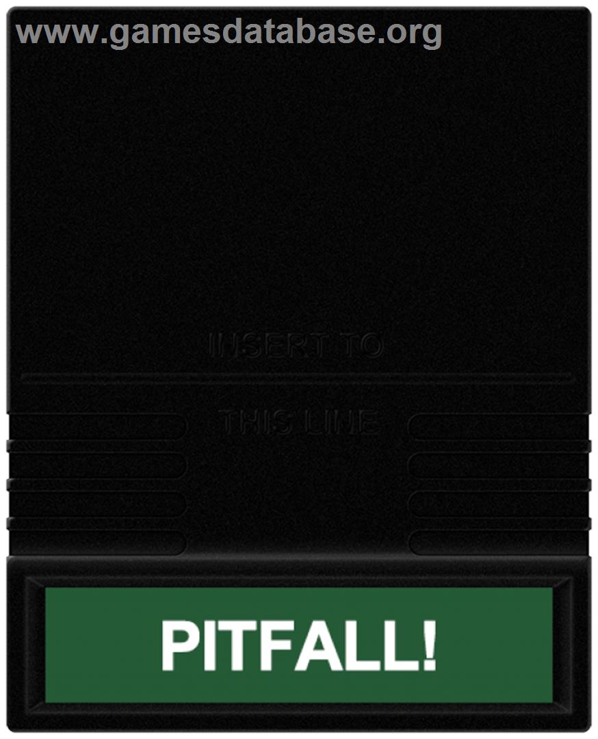 Pitfall - Mattel Intellivision - Artwork - Cartridge