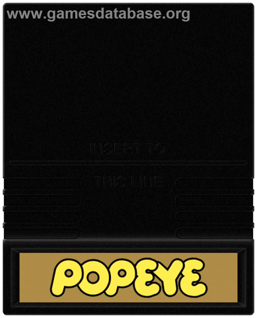 Popeye - Mattel Intellivision - Artwork - Cartridge