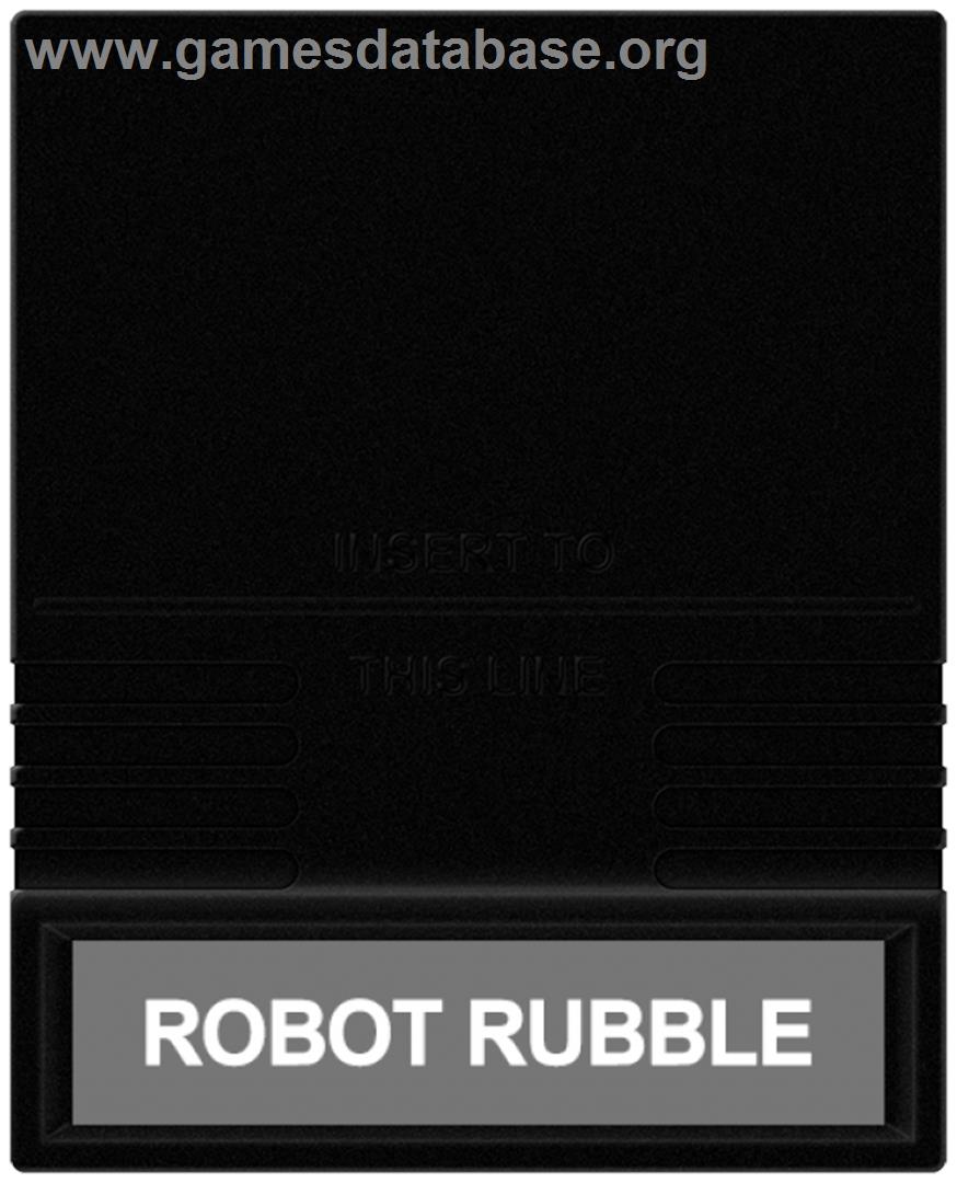 Robot Rubble - Mattel Intellivision - Artwork - Cartridge