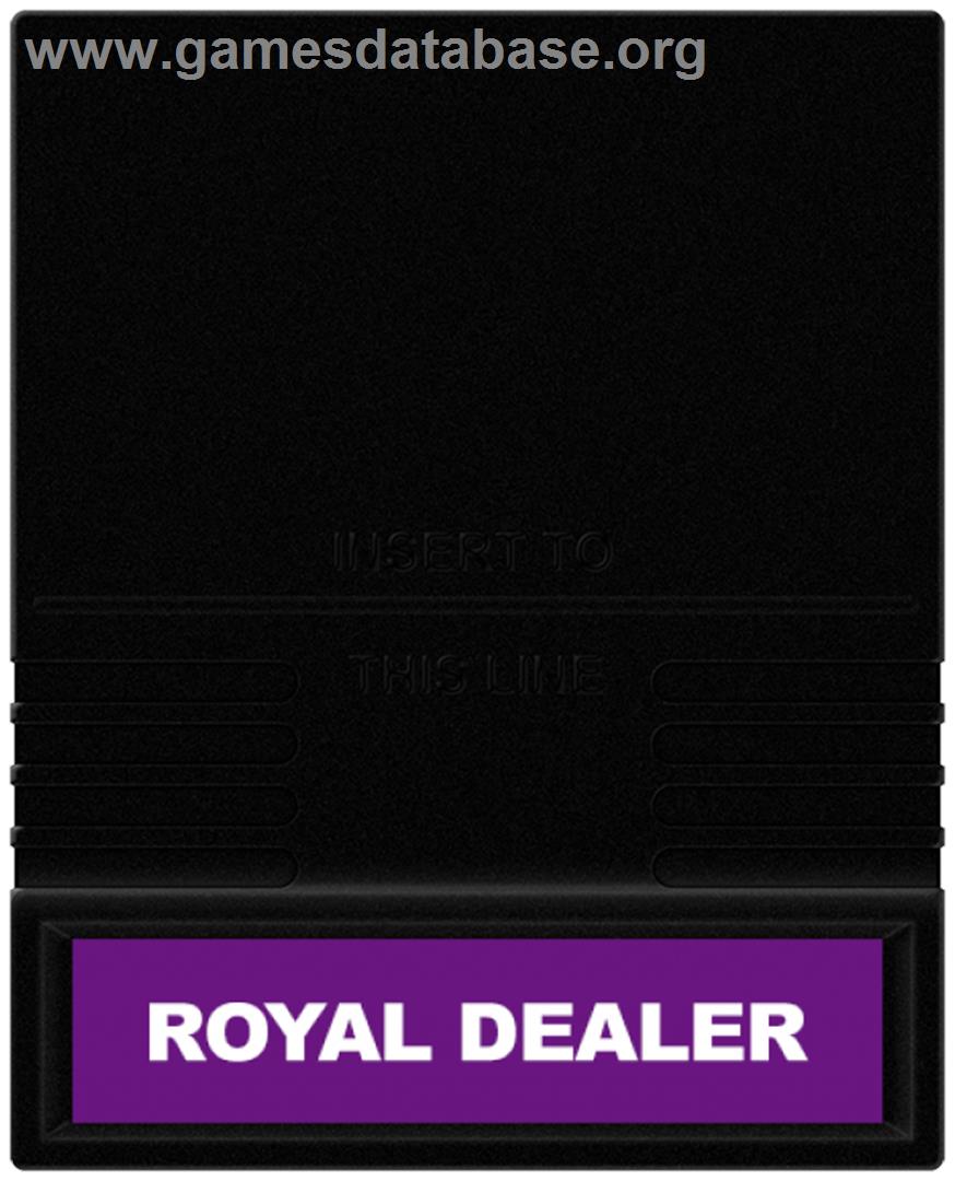 Royal Dealer - Mattel Intellivision - Artwork - Cartridge