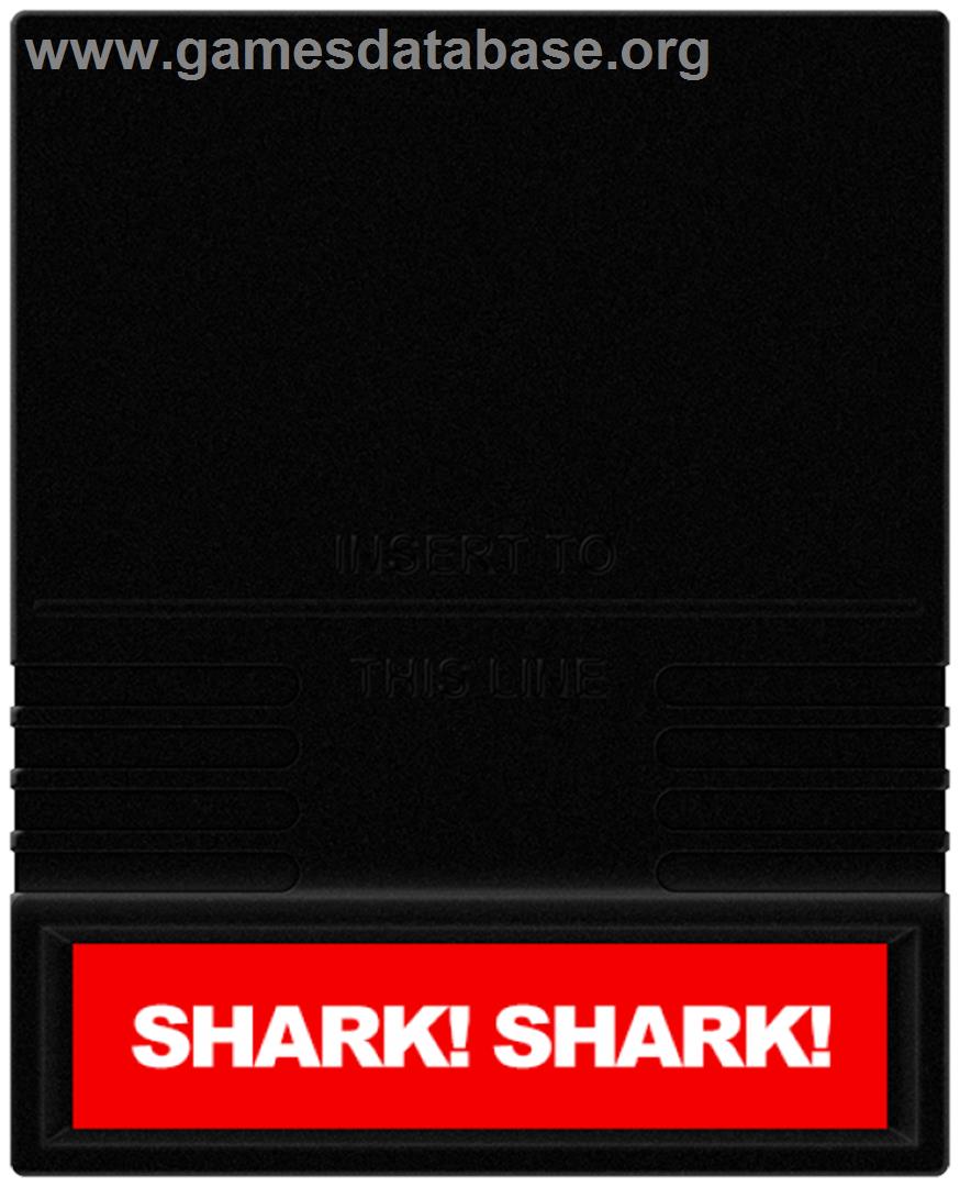 Shark! Shark - Mattel Intellivision - Artwork - Cartridge