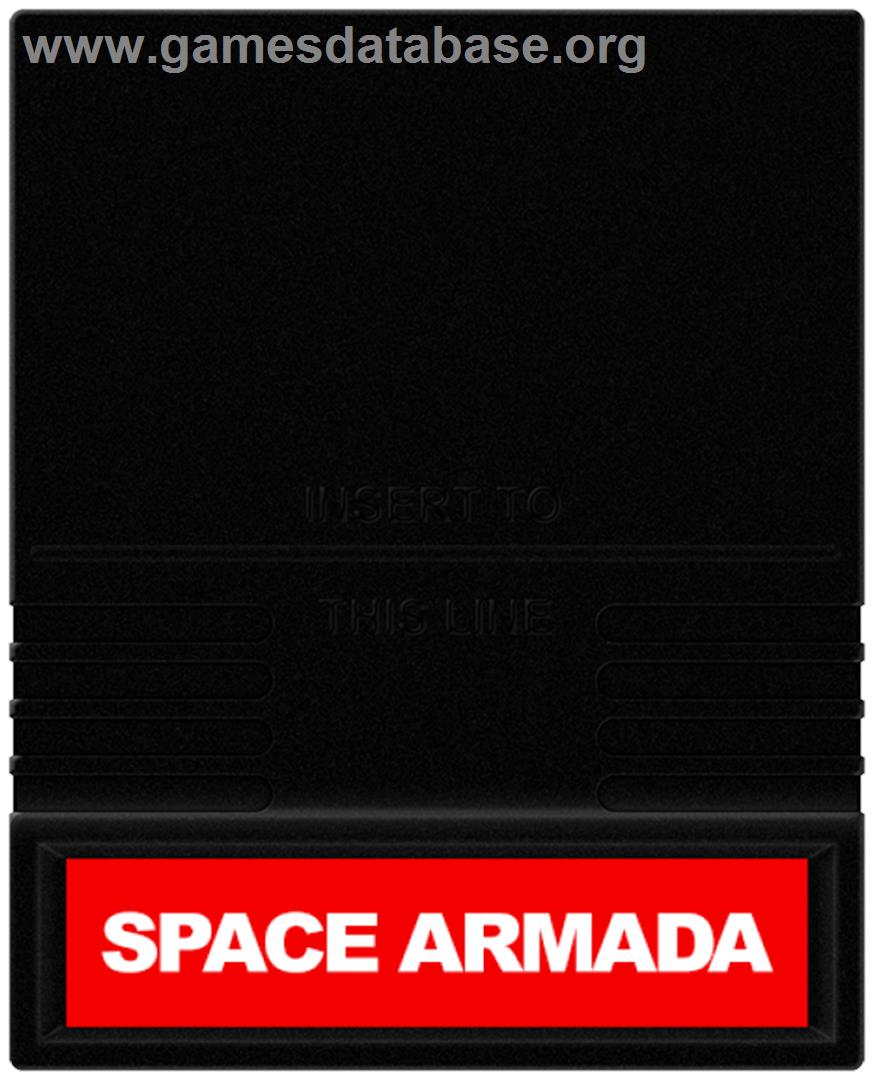 Space Armada - Mattel Intellivision - Artwork - Cartridge