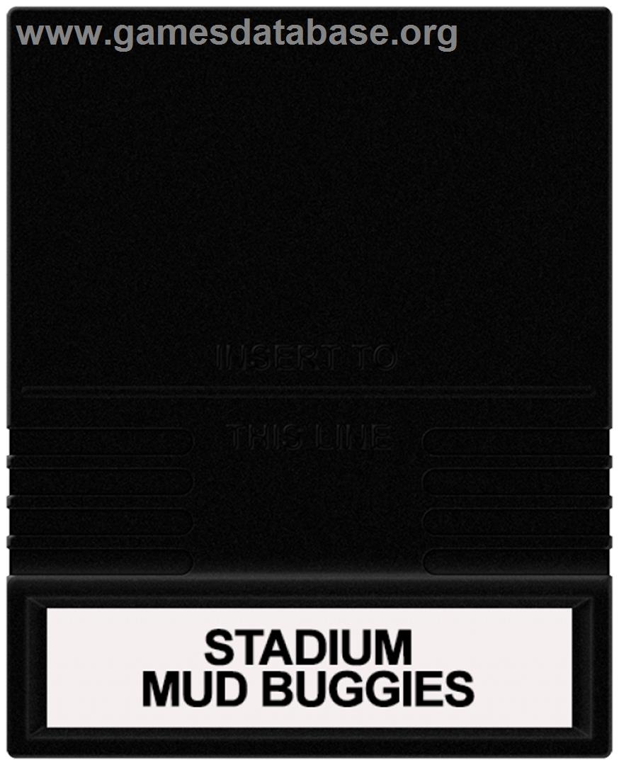 Stadium Mud Buggies - Mattel Intellivision - Artwork - Cartridge