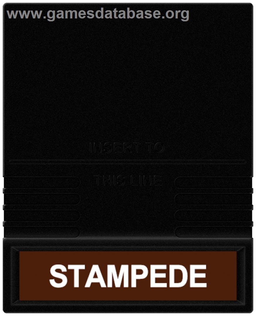 Stampede - Mattel Intellivision - Artwork - Cartridge