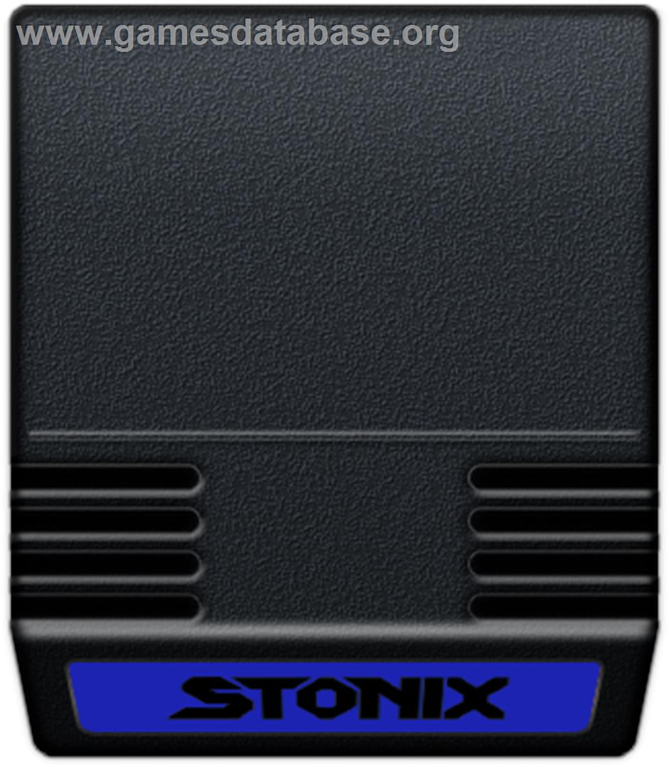 Stonix (Beta 1.2) - Mattel Intellivision - Artwork - Cartridge