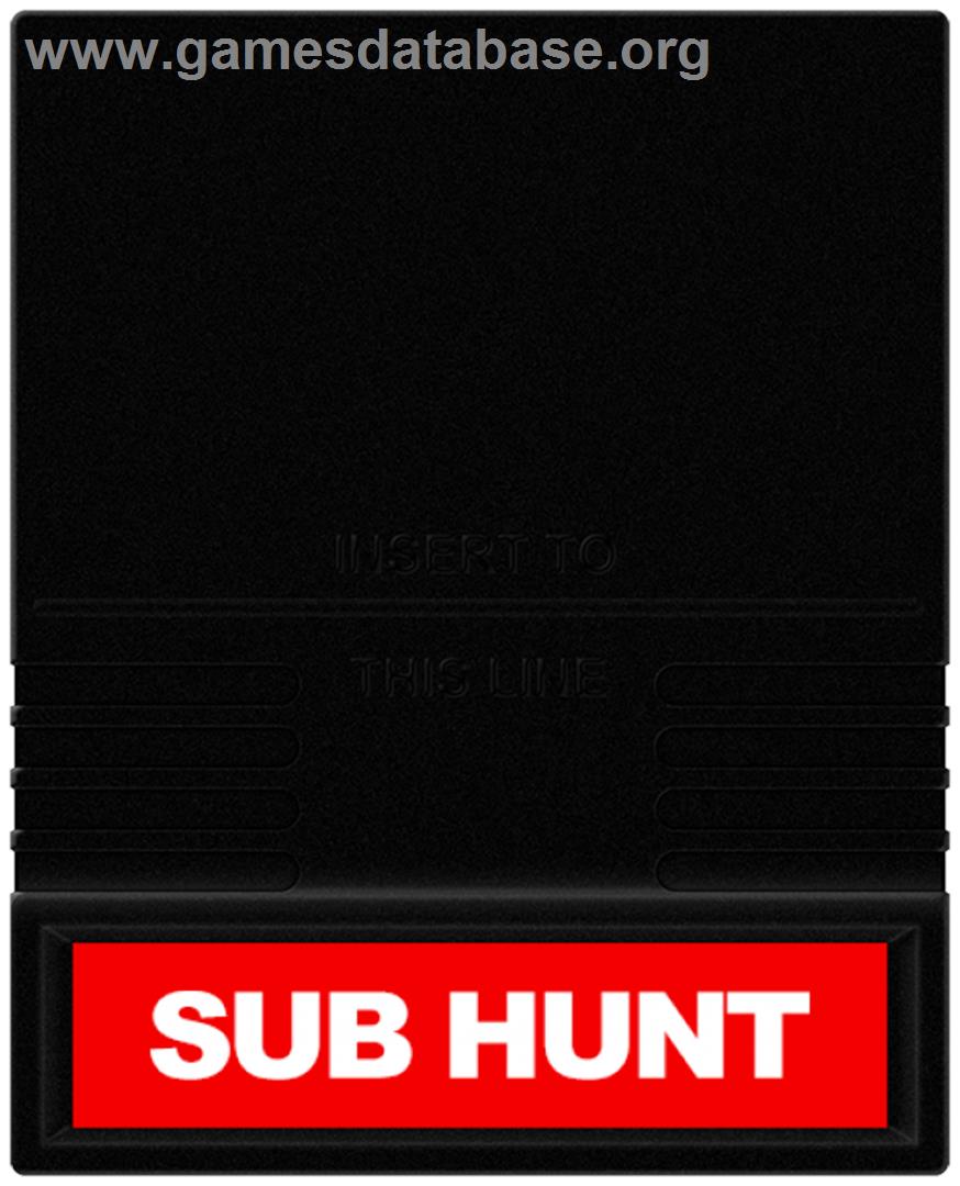 Sub Hunt - Mattel Intellivision - Artwork - Cartridge