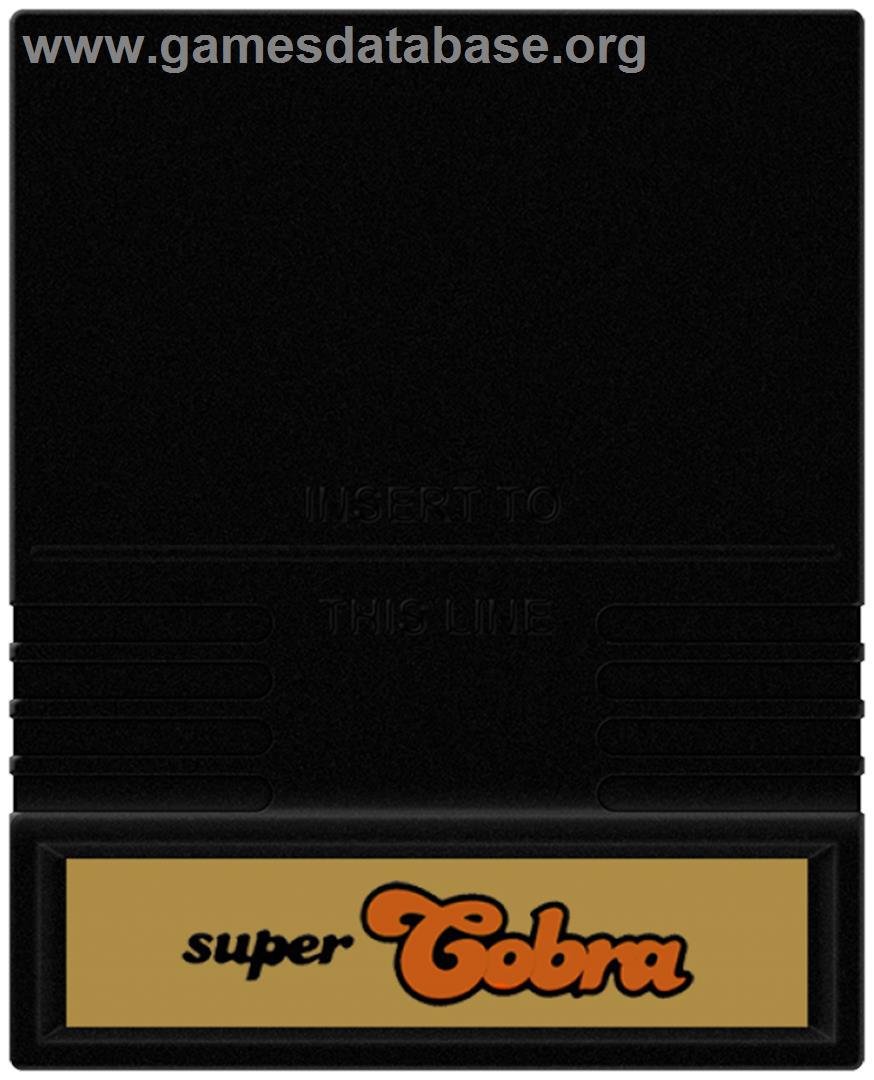Super Cobra - Mattel Intellivision - Artwork - Cartridge
