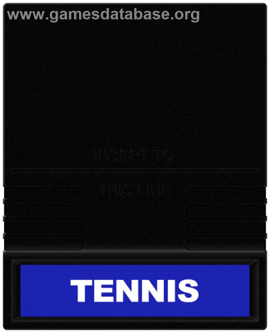 Tennis - Mattel Intellivision - Artwork - Cartridge