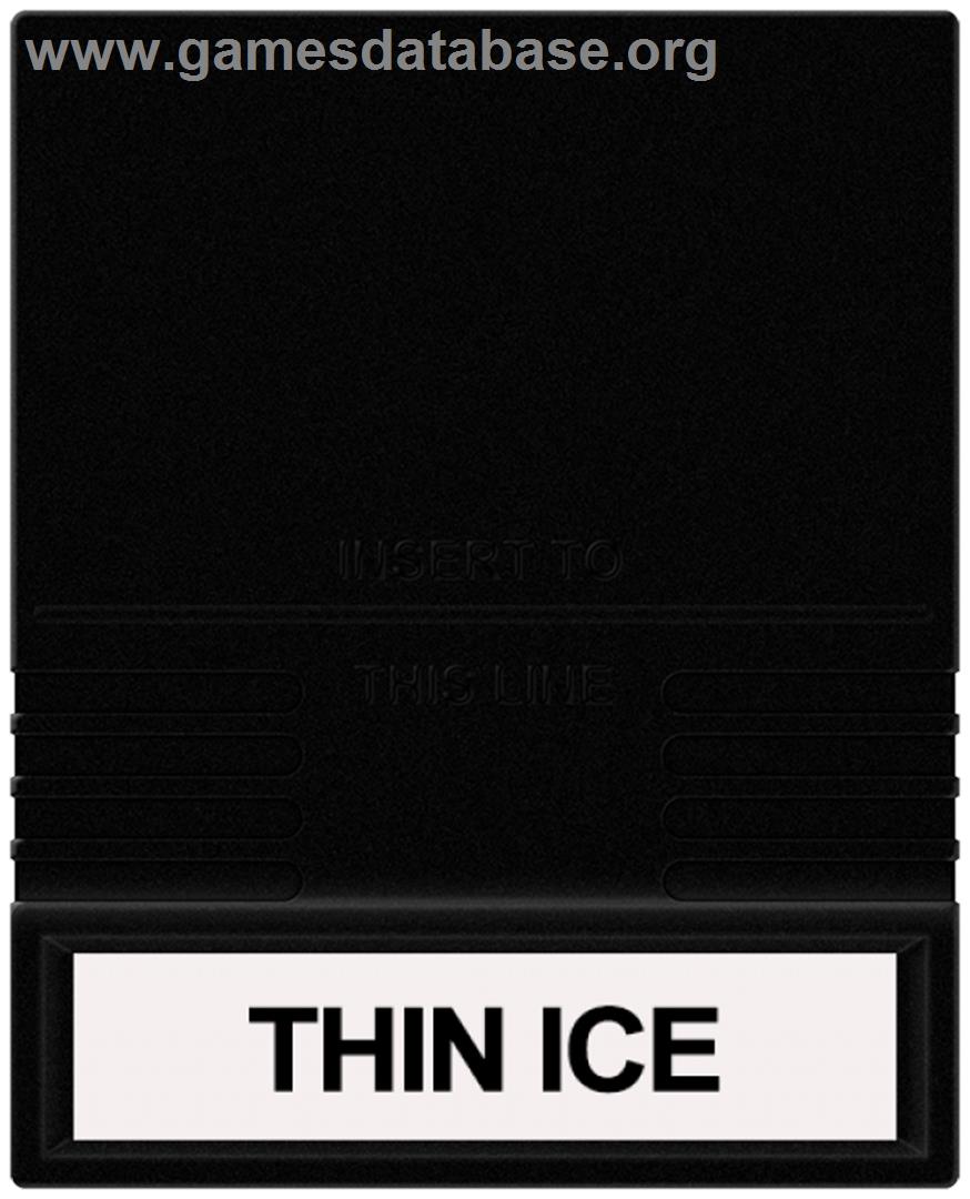 Thin Ice - Mattel Intellivision - Artwork - Cartridge
