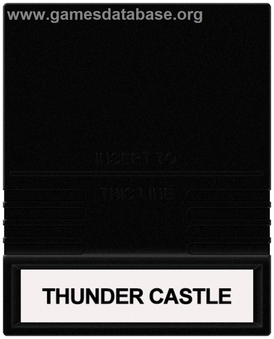 Thunder Castle - Mattel Intellivision - Artwork - Cartridge