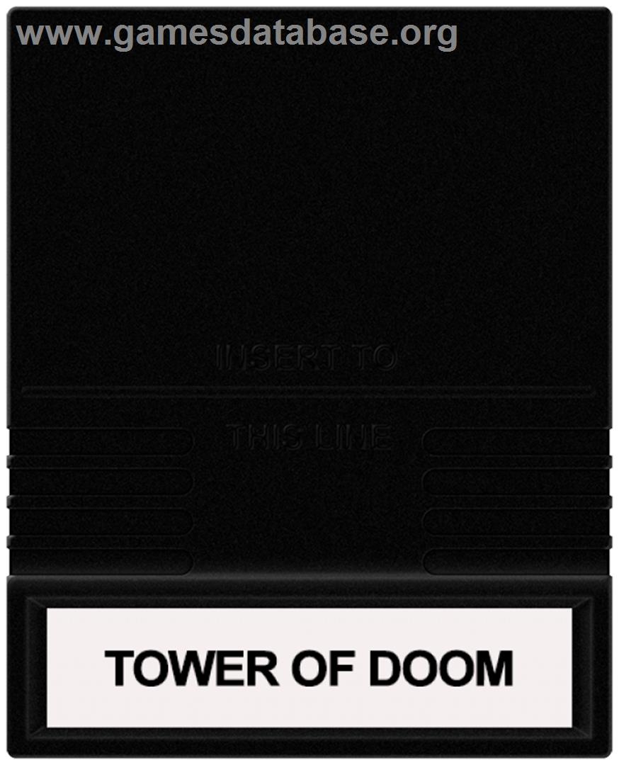 Tower of Doom - Mattel Intellivision - Artwork - Cartridge