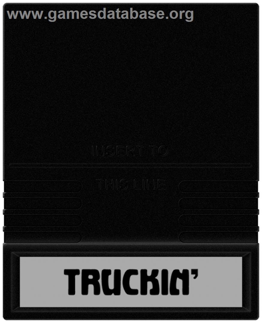 Truckin' - Mattel Intellivision - Artwork - Cartridge
