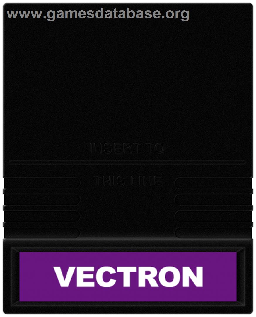 Vectron - Mattel Intellivision - Artwork - Cartridge