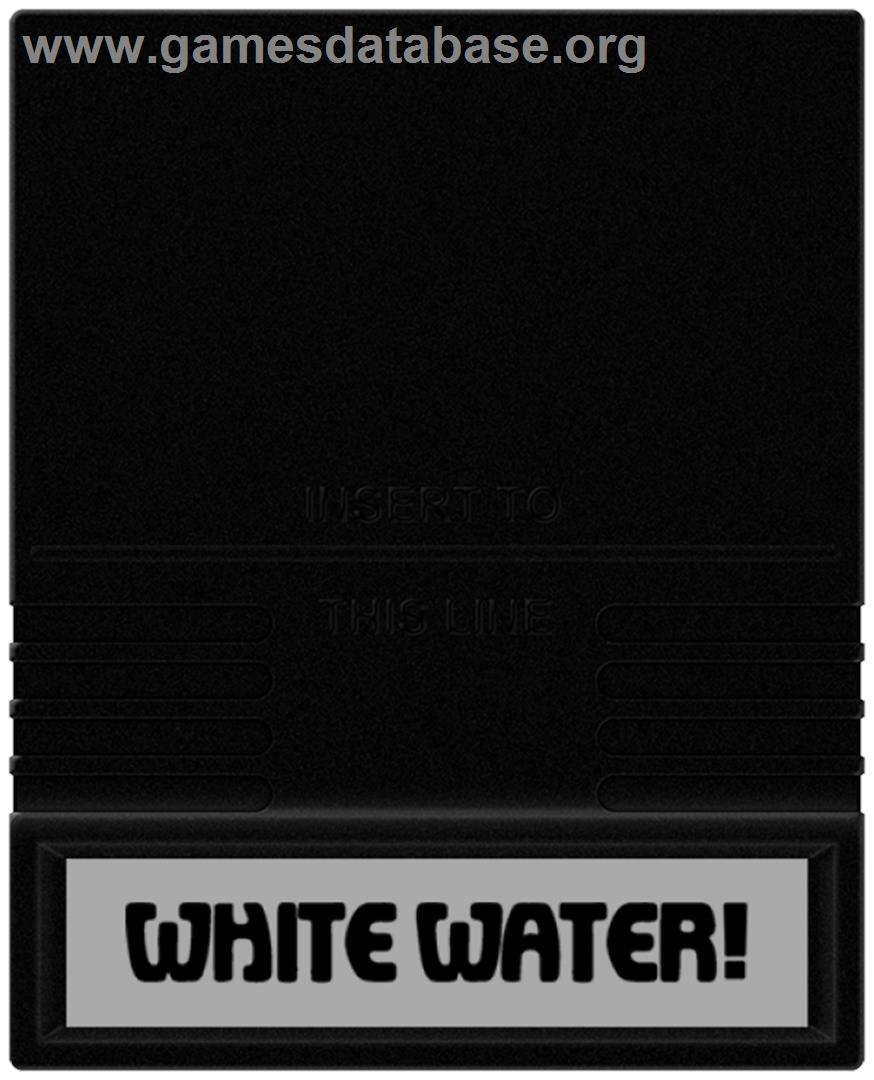 White Water - Mattel Intellivision - Artwork - Cartridge