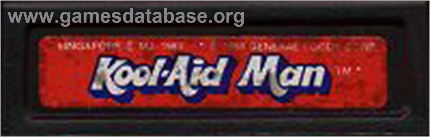Kool-Aid Man - Mattel Intellivision - Artwork - Cartridge Top