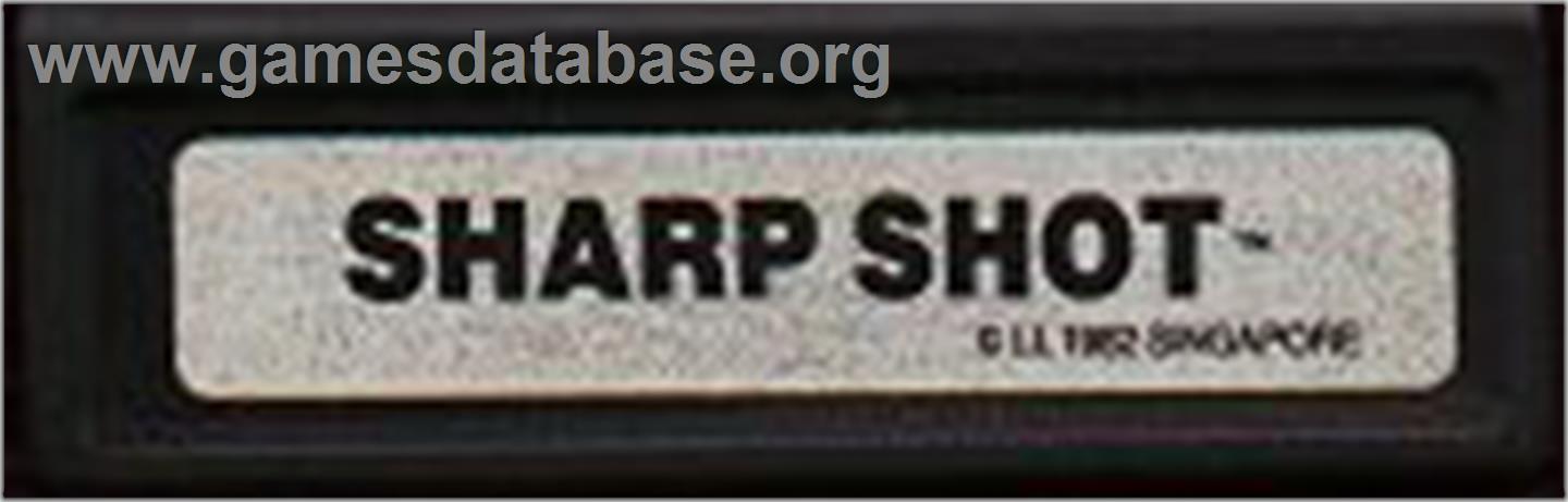 Sharp Shot - Mattel Intellivision - Artwork - Cartridge Top