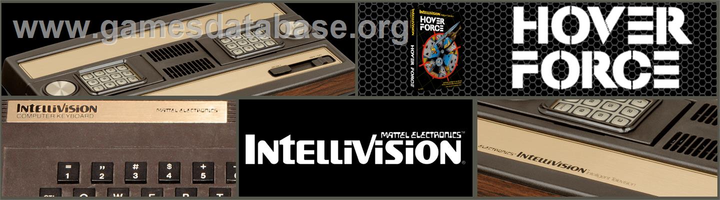 Hover Force - Mattel Intellivision - Artwork - Marquee