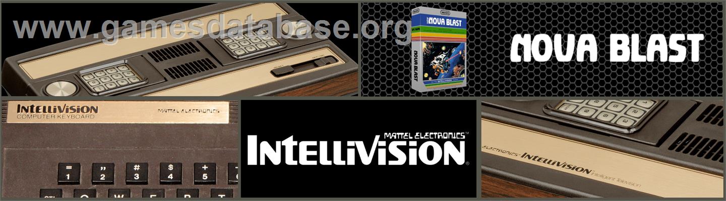 Nova Blast - Mattel Intellivision - Artwork - Marquee