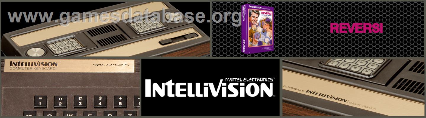 Reversi - Mattel Intellivision - Artwork - Marquee