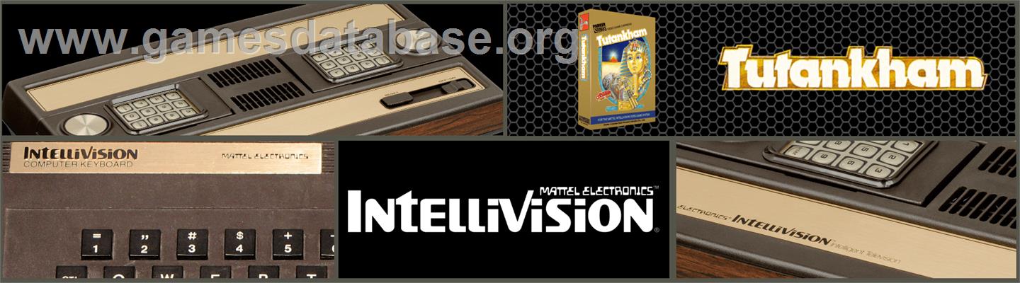 Tutankham - Mattel Intellivision - Artwork - Marquee