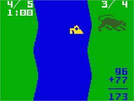In game image of Learning Fun I: Math Master Factor Fun on the Mattel Intellivision.