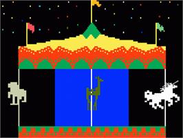 In game image of Magic Carousel on the Mattel Intellivision.