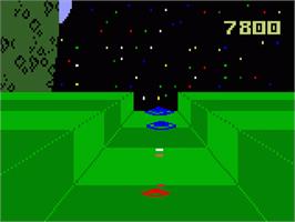 In game image of Star Strike on the Mattel Intellivision.