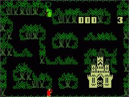 In game image of Thunder Castle on the Mattel Intellivision.