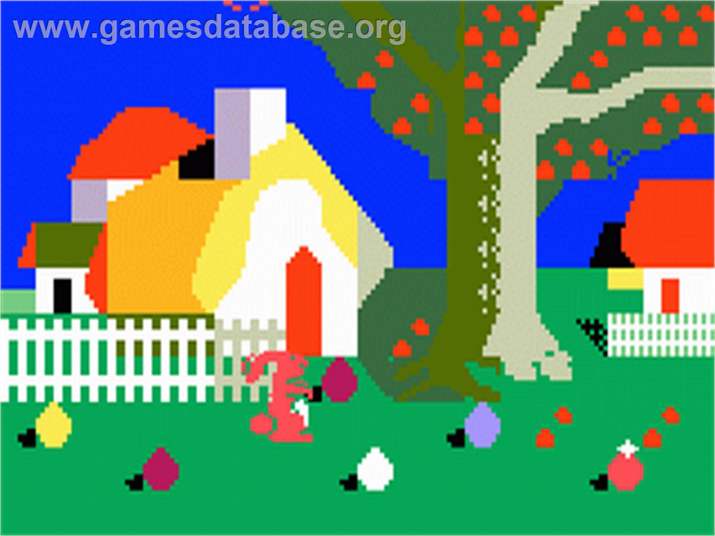 Easter Eggcitement - Mattel Intellivision - Artwork - In Game
