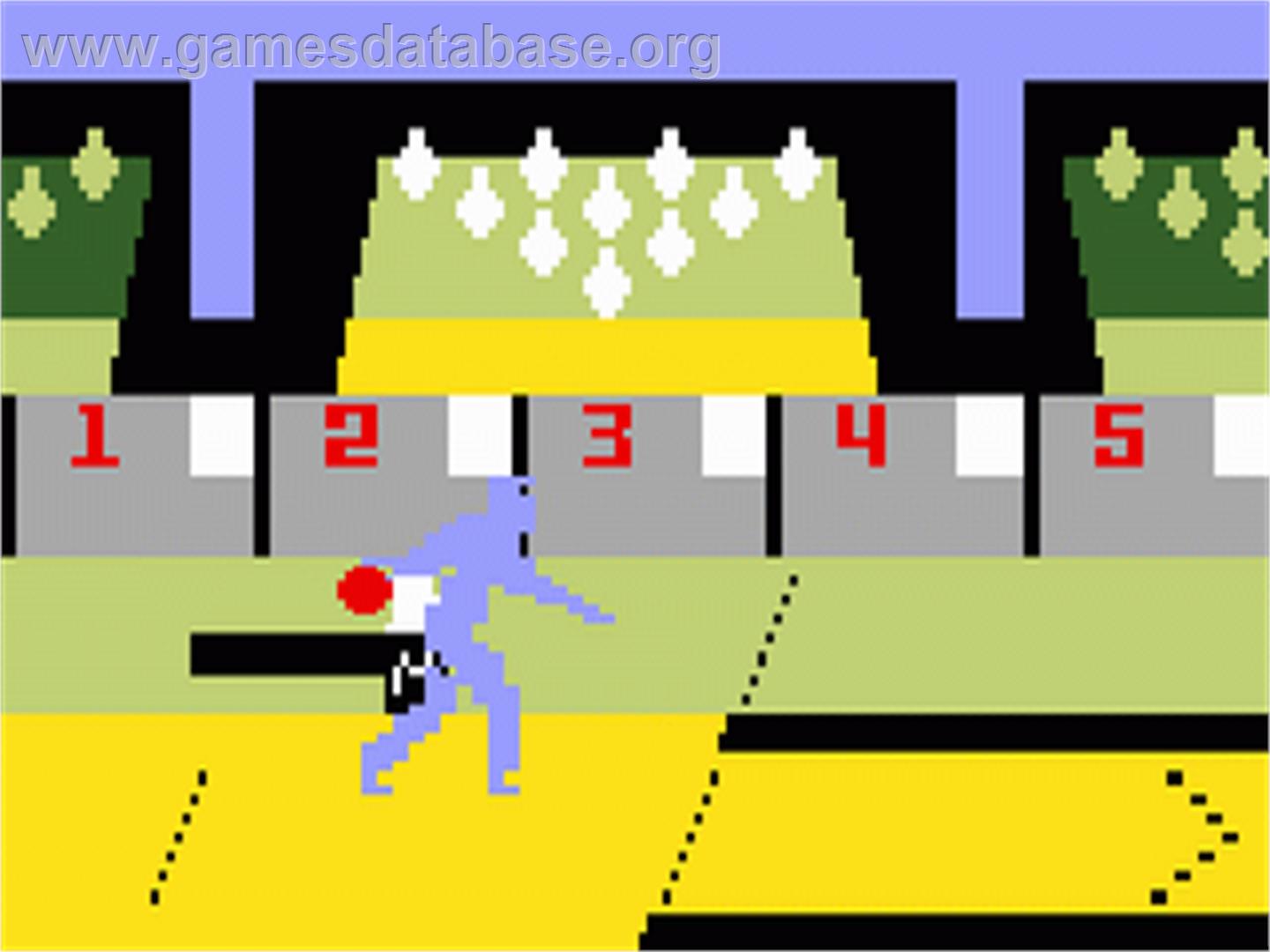 PBA Bowling - Mattel Intellivision - Artwork - In Game