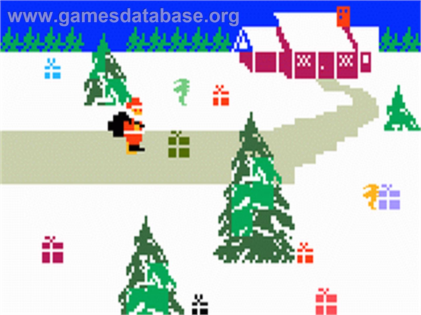 Santa's Helper - Mattel Intellivision - Artwork - In Game