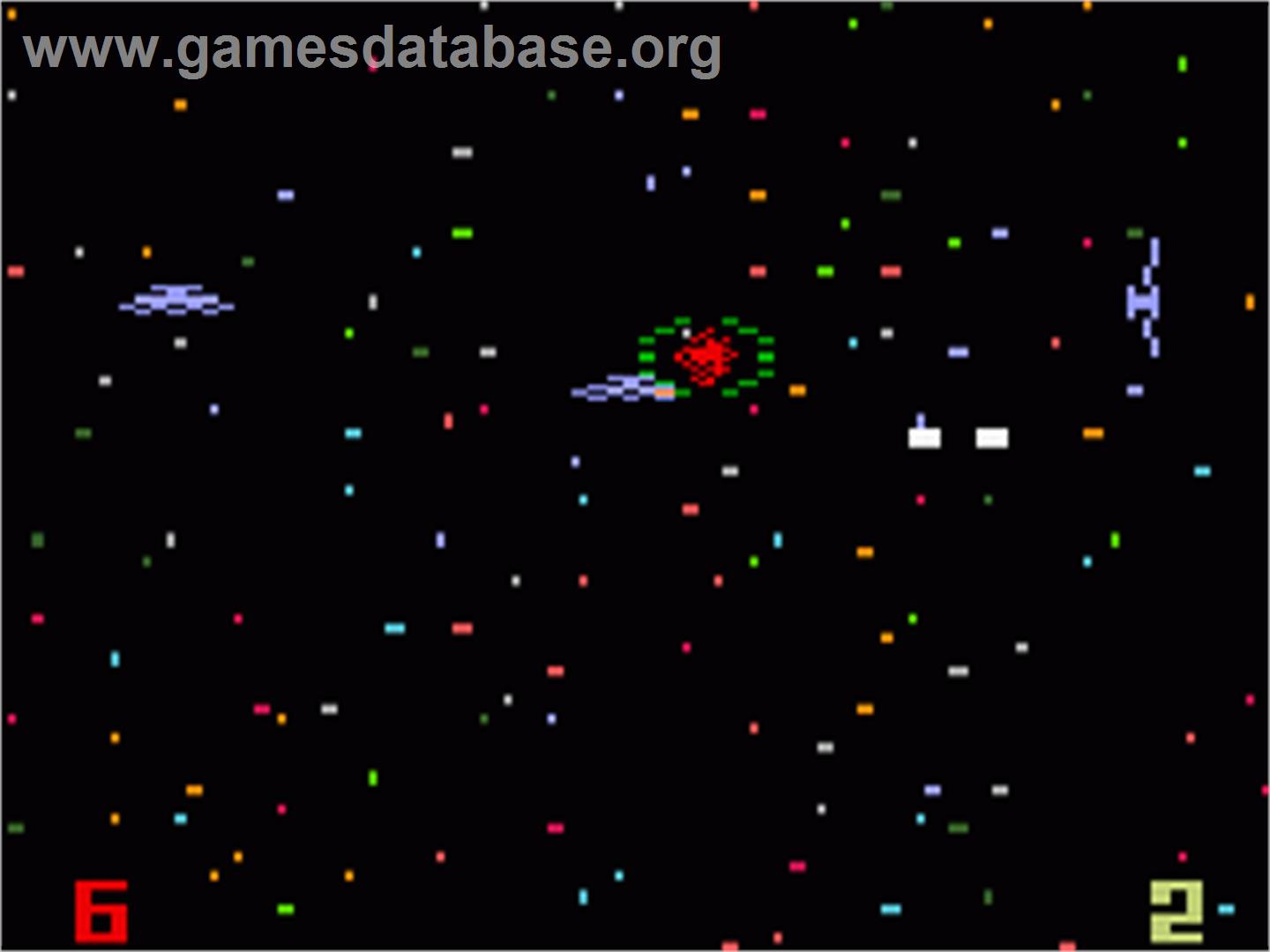 Space Battle - Mattel Intellivision - Artwork - In Game