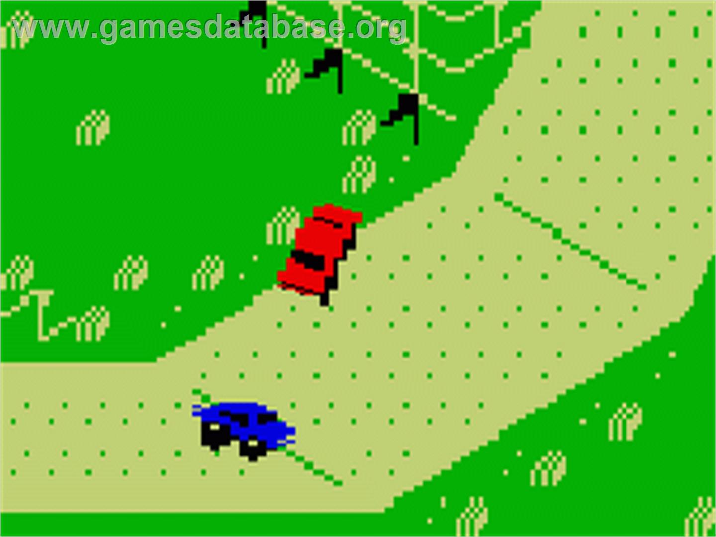 Stadium Mud Buggies - Mattel Intellivision - Artwork - In Game