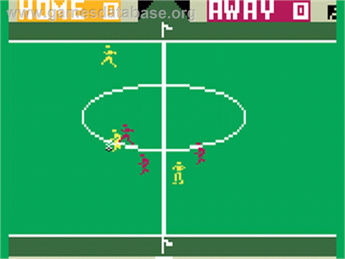 World Cup Soccer - Mattel Intellivision - Artwork - In Game