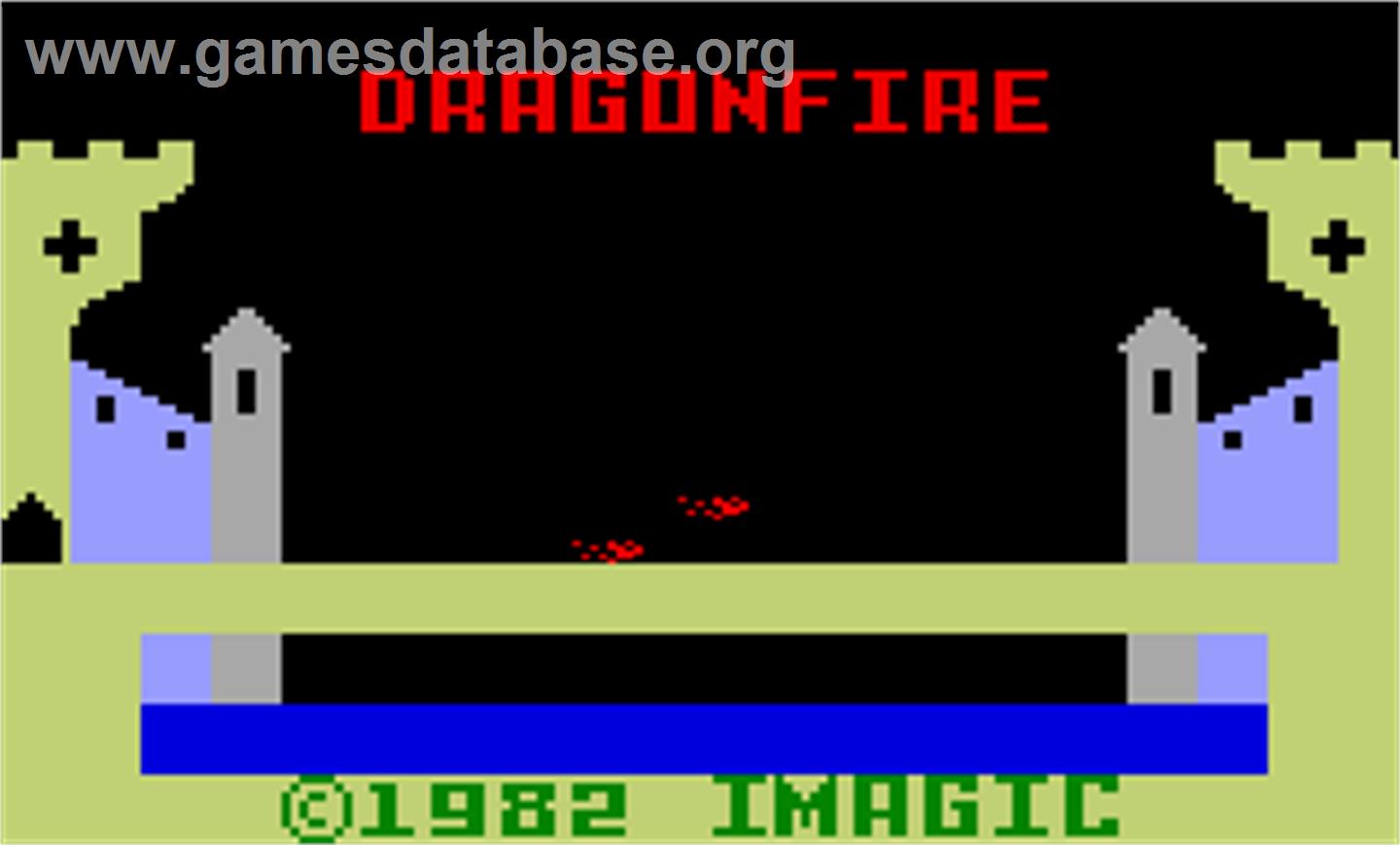 Dragon Fire - Mattel Intellivision - Artwork - Title Screen