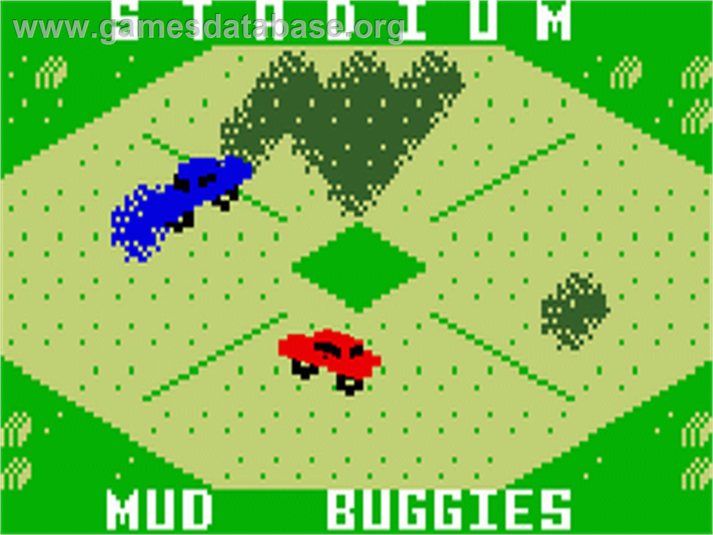 Stadium Mud Buggies - Mattel Intellivision - Artwork - Title Screen