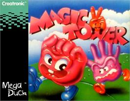 Box cover for Magical Tower on the Mega Duck.