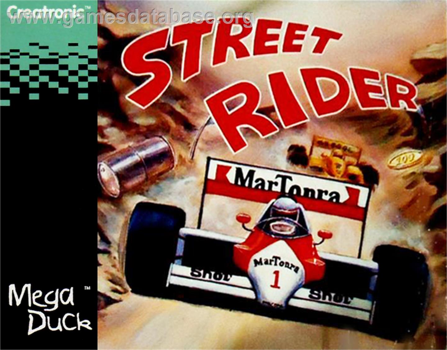 Street Rider - Mega Duck - Artwork - Box