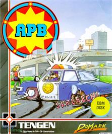 Box cover for APB on the Microsoft DOS.