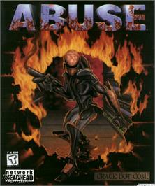 Box cover for Abuse on the Microsoft DOS.