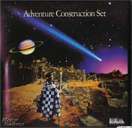 Box cover for Adventure Construction Set on the Microsoft DOS.
