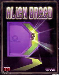 Box cover for Alien Breed on the Microsoft DOS.