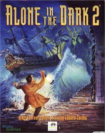 Box cover for Alone in the Dark 2 on the Microsoft DOS.