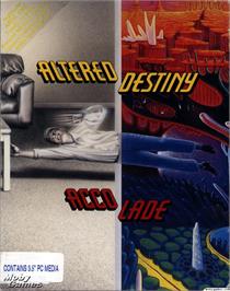 Box cover for Altered Destiny on the Microsoft DOS.