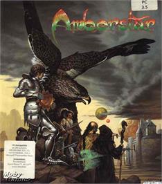 Box cover for Amberstar on the Microsoft DOS.
