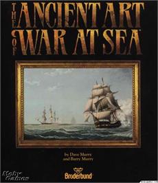 Box cover for Ancient Art of War at Sea on the Microsoft DOS.