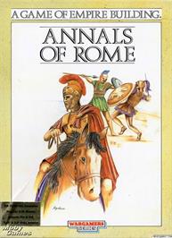 Box cover for Annals of Rome on the Microsoft DOS.