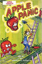 Box cover for Apple Panic on the Microsoft DOS.