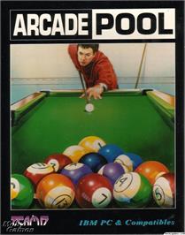 Box cover for Arcade Pool on the Microsoft DOS.